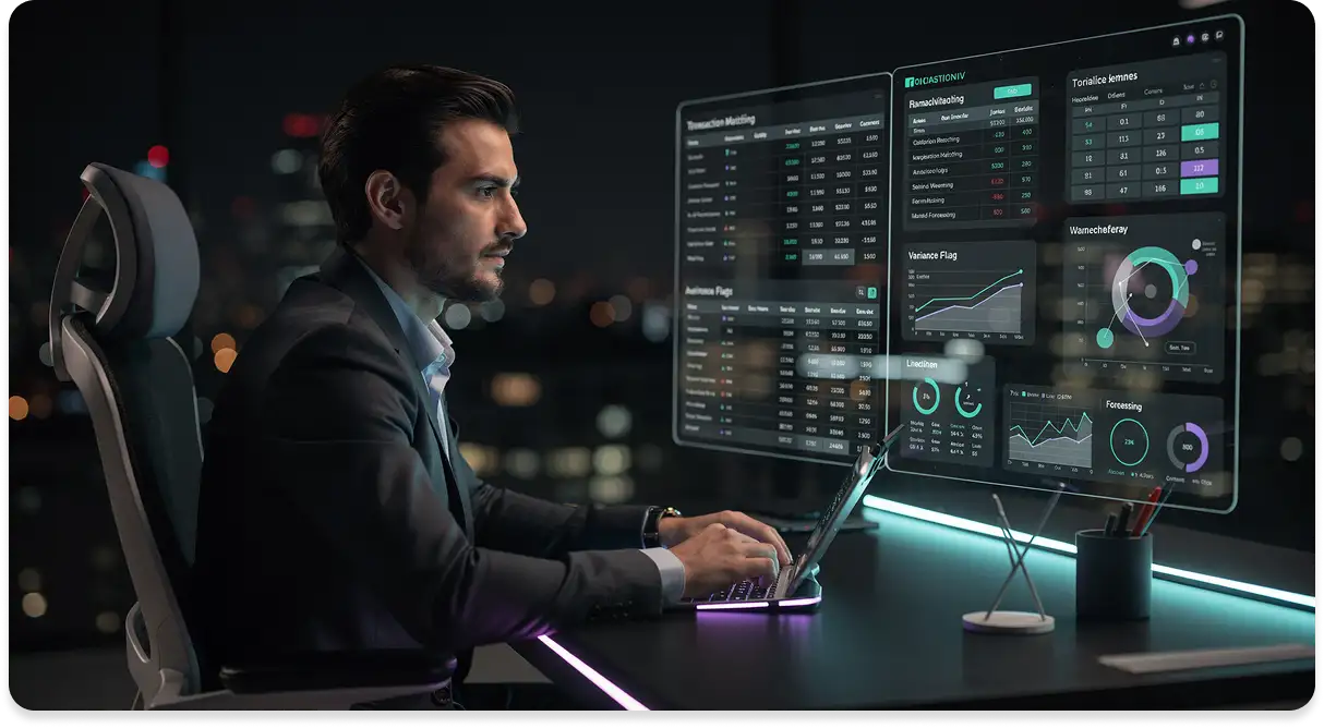Fraud and risk operations specialists at work